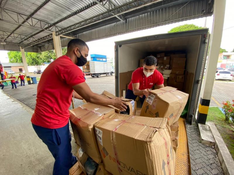 Distribuição de EPIs para Unidades de Saúde chega a 5,2 milhões de itens em janeiro