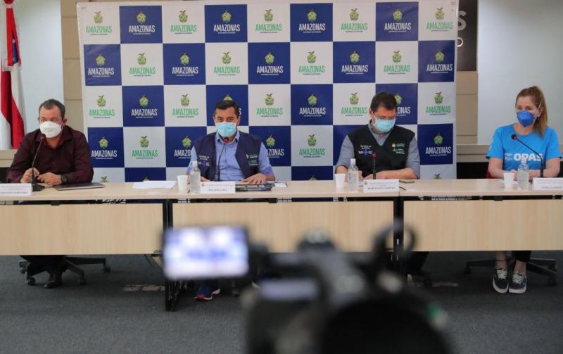 Wilson Lima anuncia abertura de mais leitos na capital e chegada de miniusinas de produção de oxigênio para interior