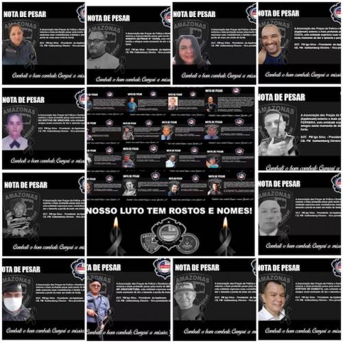 Coronavírus já matou quase 100 PMs e Bombeiros no Amazonas 