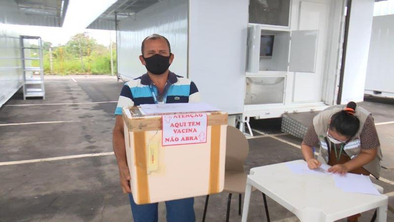 FVS-AM inicia a distribuição da quarta remessa de vacinas para capital e interior