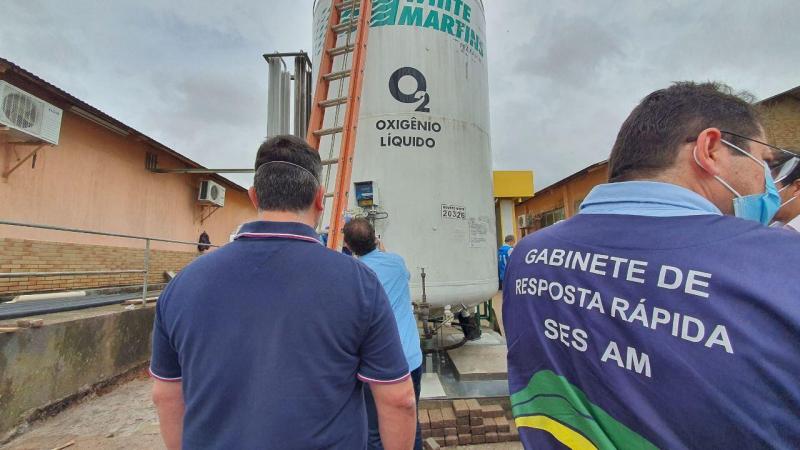 Usinas de oxigênio entram em operação em Itacoatiara, totalizando 22 equipamentos ativos no Amazonas