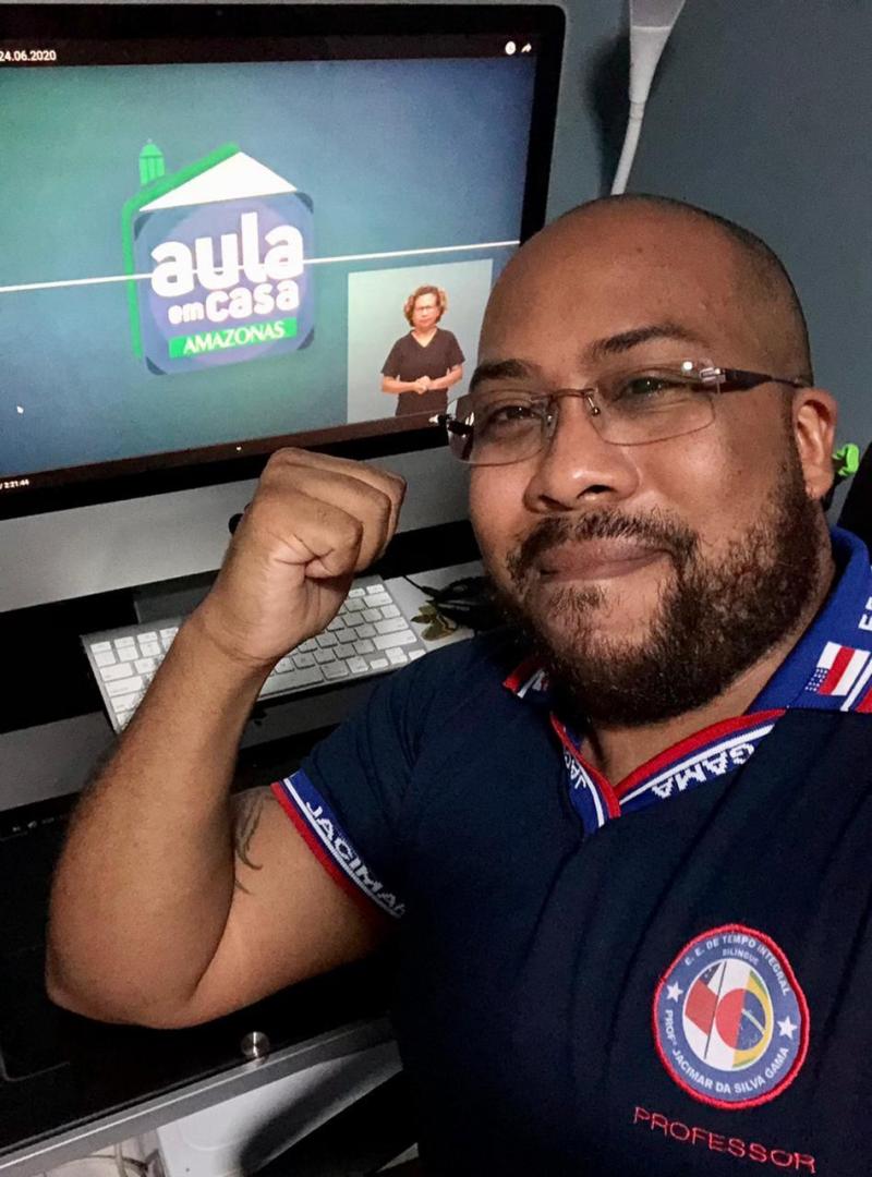 Professores da rede estadual iniciam atividades remotas para início do Ano Letivo com o ‘Aula em Casa’