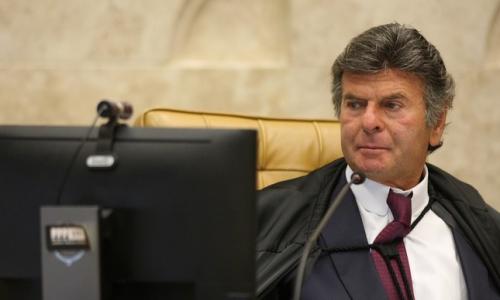 Para Fux, posição do STF sobre prisão de deputado é primeiro passo para reduzir racha na corte