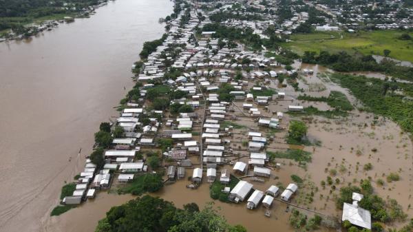 Eirunepé decreta situação de emergência por causa da cheia do rio Juruá