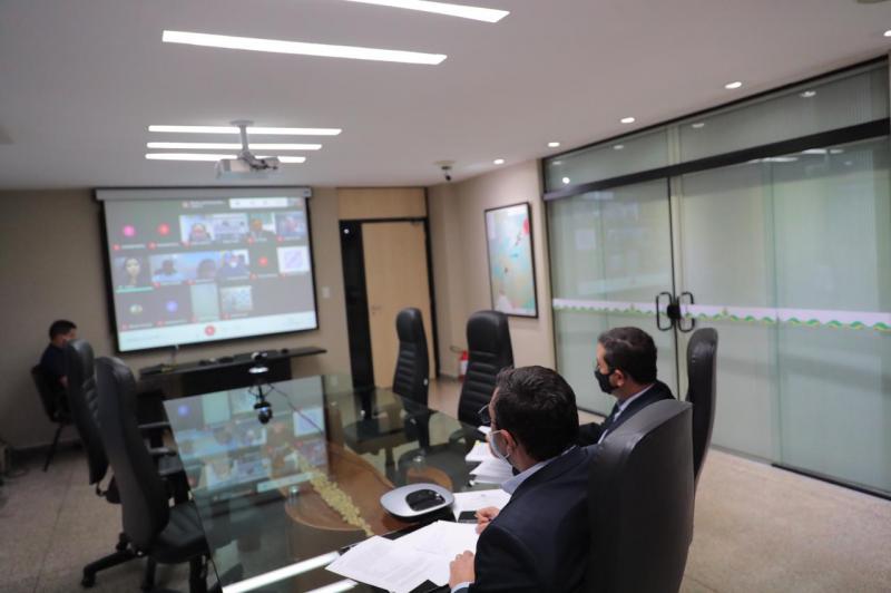 Wilson Lima participa de reunião sobre criação de zona de desenvolvimento entre Amazonas, Acre e Rondônia