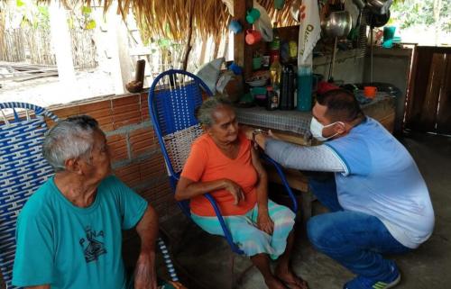 Prefeitura de Parintins volta à zona rural para vacinação em idosos de 60 a 69 anos contra Covid