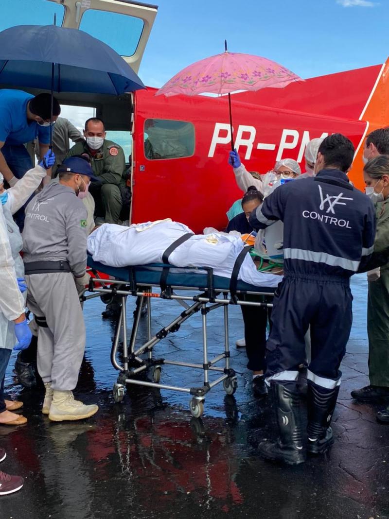 'Operação Gratidão': Amazonas recebe mais três pacientes vindos de Rondônia para tratamento da Covid-19