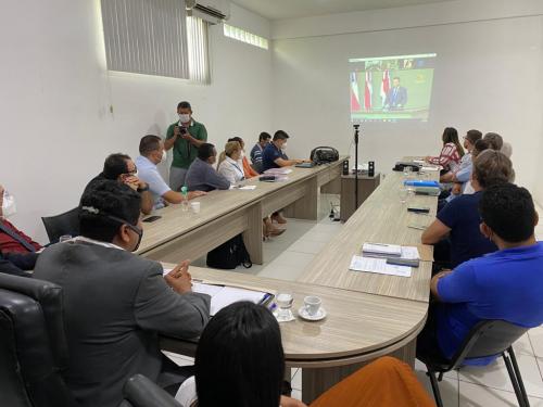 Gestão do prefeito Bi Garcia reúne para assistir a posse do deputado Tony Medeiros de maneira remota