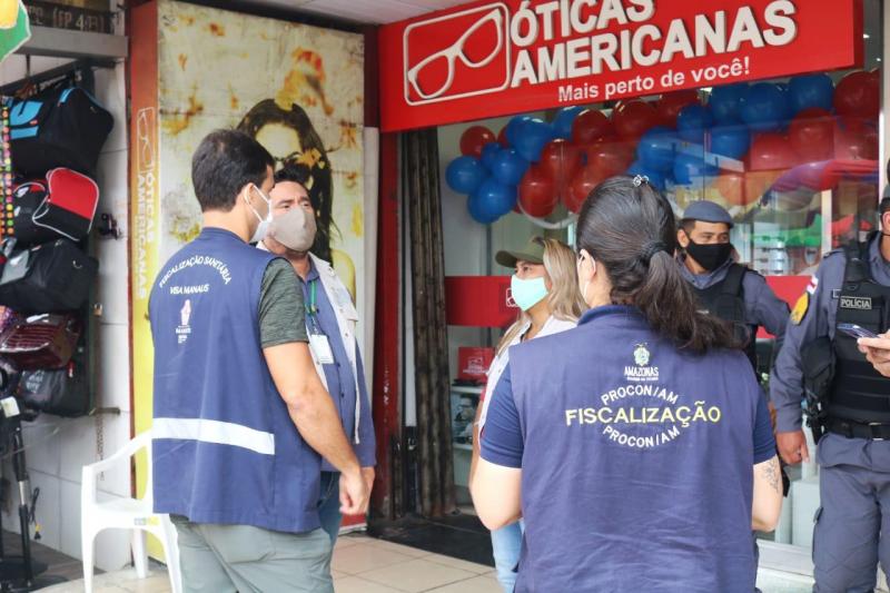 CIF vistoria 50 pontos comerciais nas zonas norte e leste nesta quarta-feira