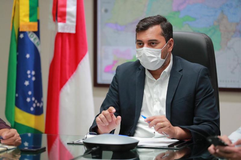 Wilson Lima e demais governadores da Amazônia pedem prioridade no PNI para vacinar profissionais da educação e segurança Wilson Lima e demais governadores da Amazônia pedem prioridade no PNI para vacinar profissionais da educação e segurança