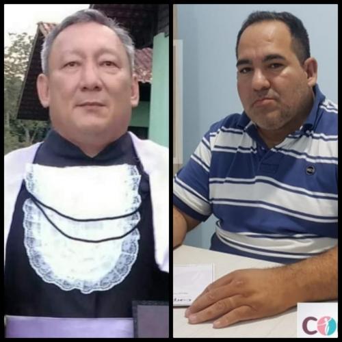 Professor Aldenor Hatta e psicólogo Giovanne Nascimento mortos pela COVID-19  