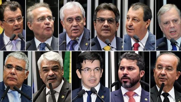 Senador Renan relator e senador Omar Aziz presidente  CPI da Pandemia  