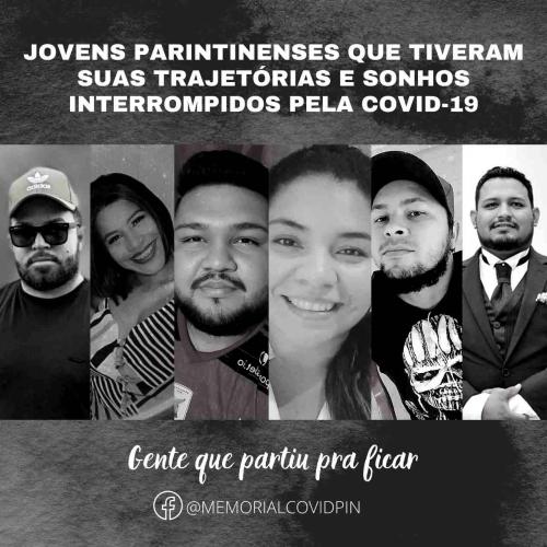 Algumas pessoas mortas no vigor da juventude pela COVID-19 