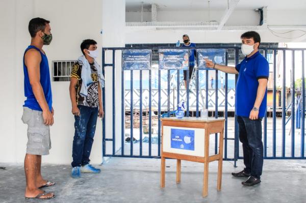 Boi Caprichoso prioriza protocolos de saúde para trabalhos no curral Zeca Xibelão 