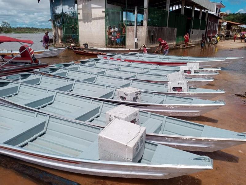 Governo do Amazonas fortalece cadeia produtiva do pescado em Anamã