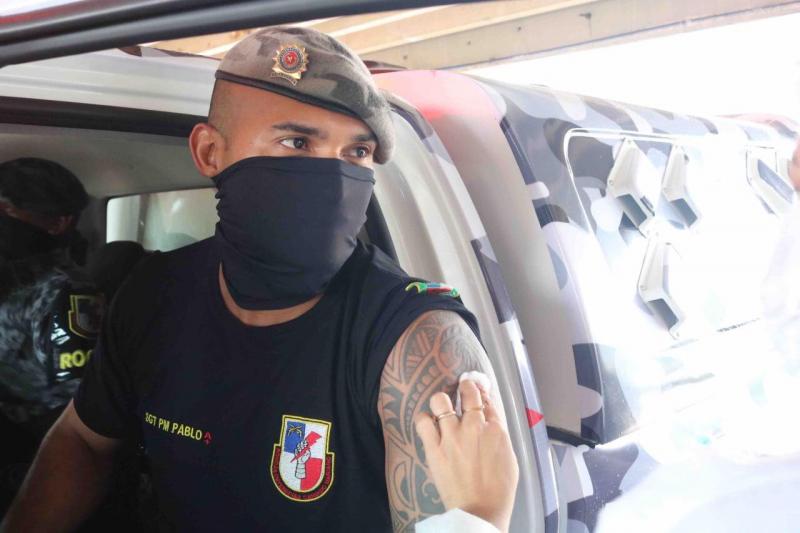 Cadastro para a vacinação de agentes das Forças de Segurança e Salvamento já está disponível