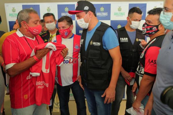 Wilson Lima anuncia investimento de R$ 7 milhões no Futebol Profissional  do Amazonas 