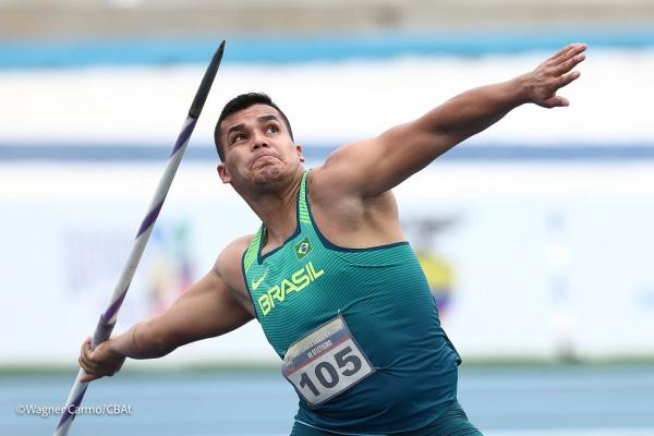 Amazonense Pedro Nunes é medalha de bronze no Sul-americano de Atletismo no Equador 