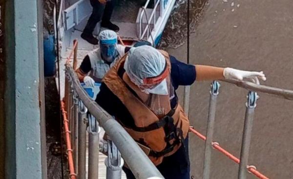 Prático do Navio carga de Porto de Espanha, atracado em Itacoatiara testa positivo para Covid-19