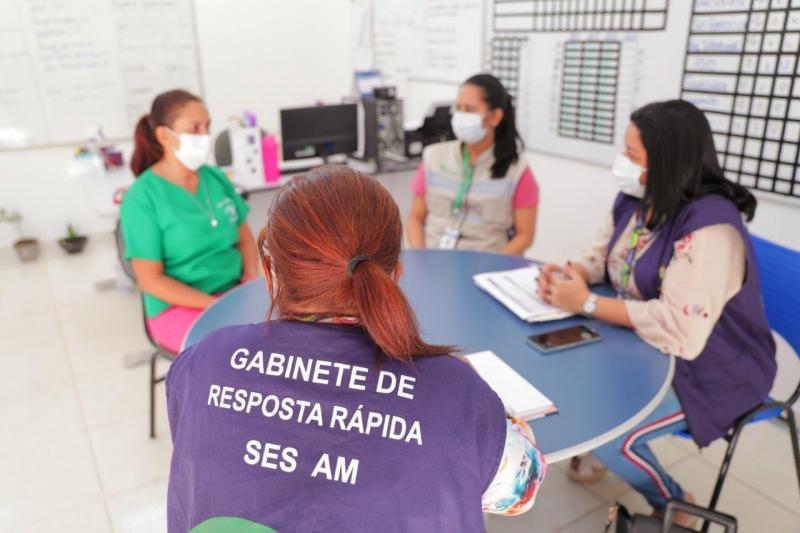 Governo do Amazonas intensifica monitoramento da vacinação e prevenção à Covid-19 nos municípios do interior