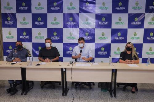 Em reforço às ações policiais do Estado, governador Wilson Lima pede apoio da Força Nacional de Segurança