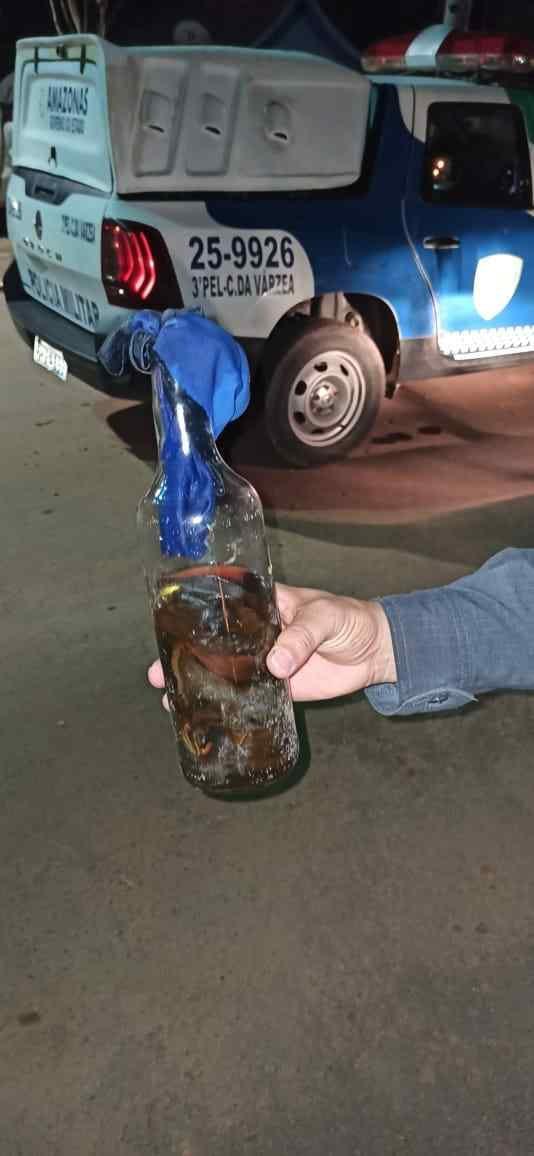 Polícia Militar detém homem com armas incendiárias improvisadas, no Careiro da Várzea