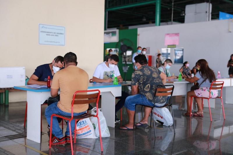 Governo do Amazonas inicia testagem de passageiros no Porto de Manaus Governo do Amazonas inicia testagem de passageiros no Porto de Manaus