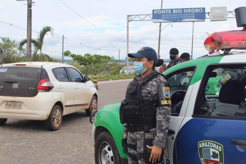 Polícias do Amazonas e a Força Nacional deflagram operação ‘Mão de Ferro’ na zona oeste de Manaus