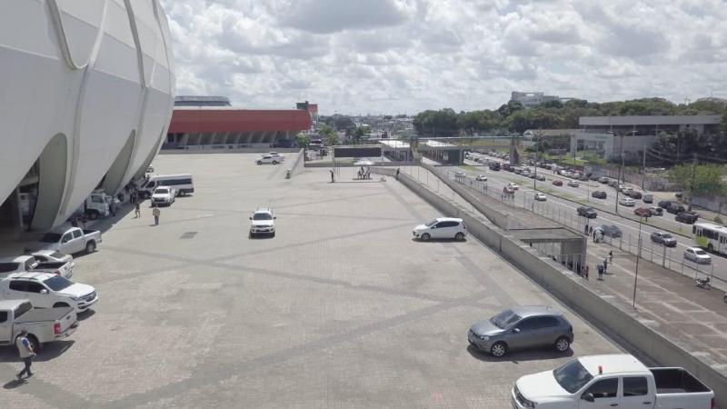 Vacinação na Arena da Amazônia é ampliada para a modalidade drive-thru