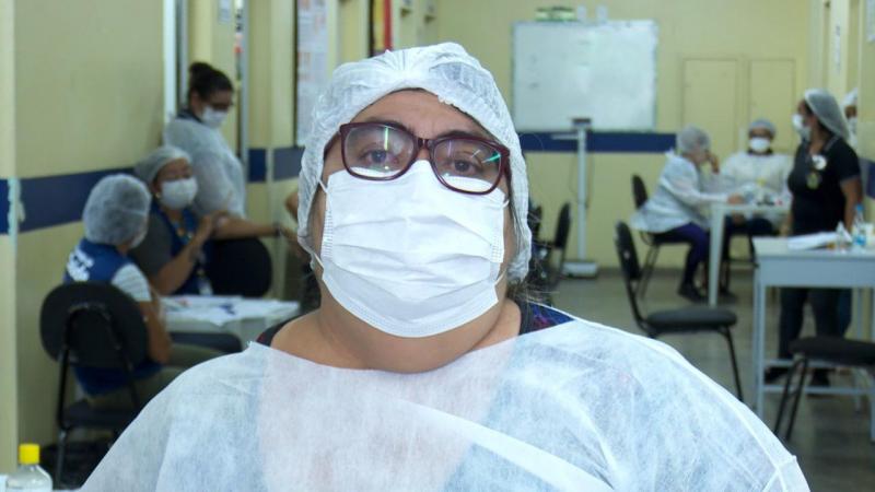 Após perder familiares, enfermeira se dedica à imunização durante campanha “Vacina Amazonas”