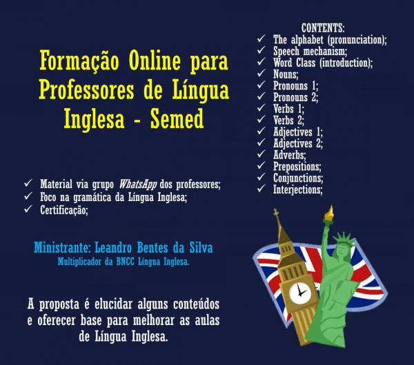 Secretaria de Educação de Parintins promove curso de aperfeiçoamento a professores de Língua Inglesa