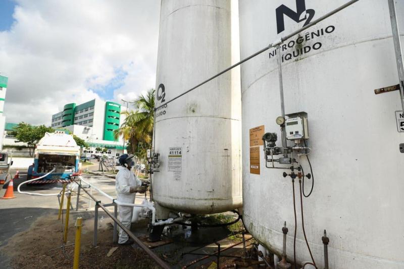 White Martins nunca alertou Governo do Amazonas sobre possibilidade de desabastecimento de oxigênio