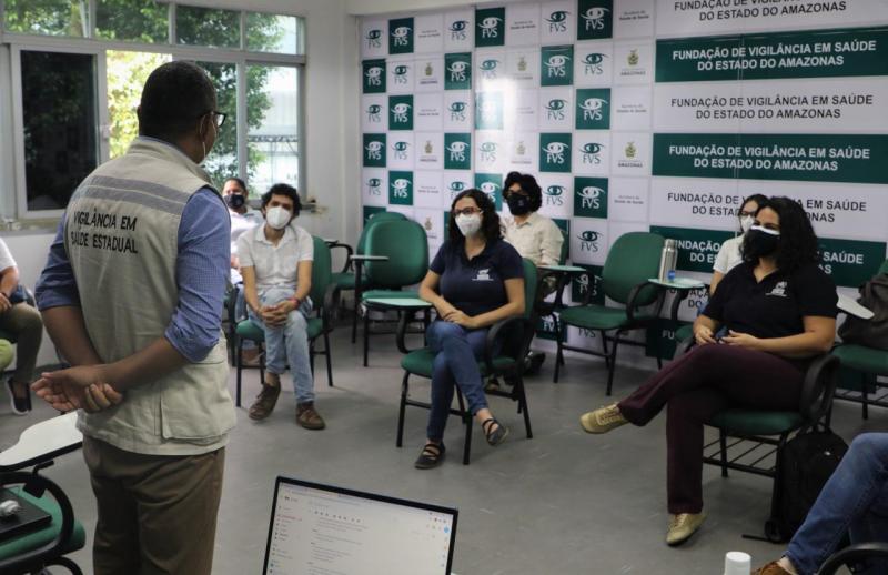 FVS-AM reforça sobre importância de medidas preventivas à Covid-19 em populações vulneráveis migrantes