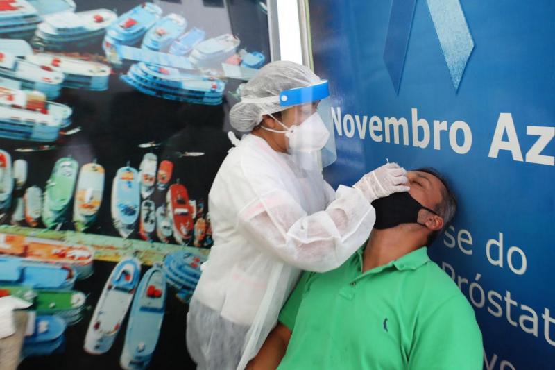 Balanço da operação de testagens detecta dois casos de Covid-19 no Aeroporto Internacional de Manaus
