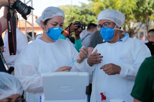 Mais de 5 mil parintinenses recebem primeira dose contra a Covid-19 no mutirão da vacina