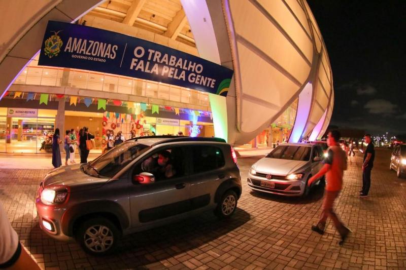 Em quatro horas, mutirão “Vacina Amazonas” supera 10 mil doses aplicadas em Manaus
