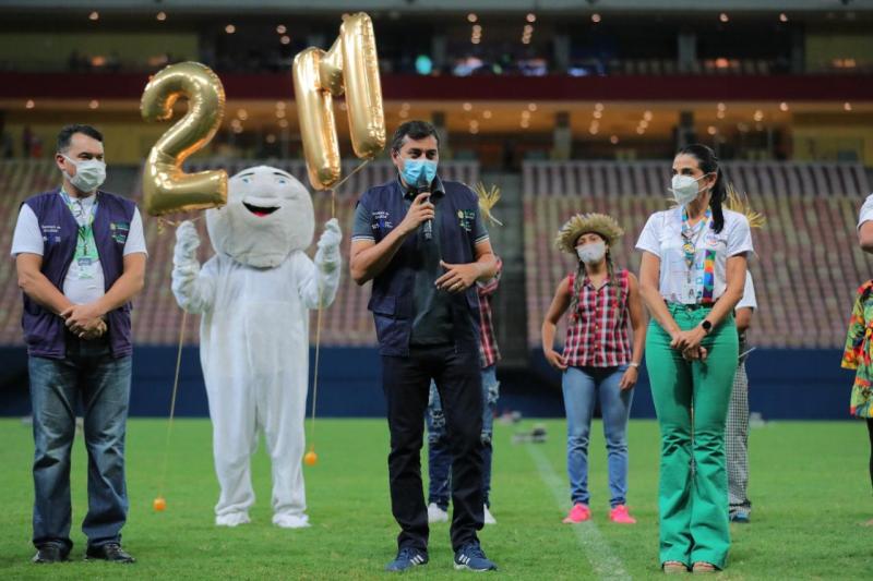 Wilson Lima destaca mais de 2 milhões de doses de vacinas contra a Covid-19 aplicadas no Amazonas