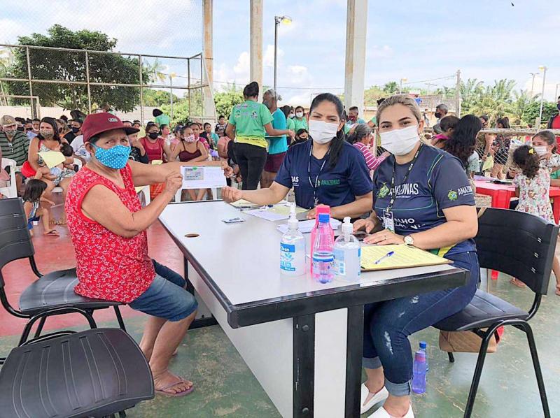 Governo do Amazonas encerra entrega do Auxílio Estadual Enchente em Itacoatiara e beneficia mais de 5 mil famílias