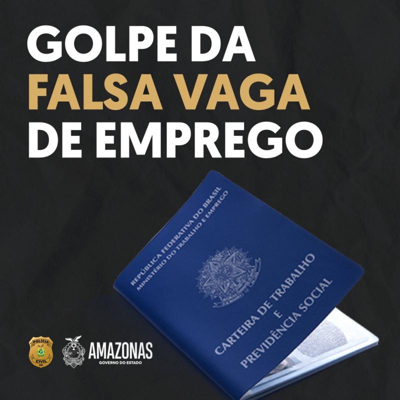 Cuidado com o golpe da falsa vaga de emprego é estelionato virtual 
