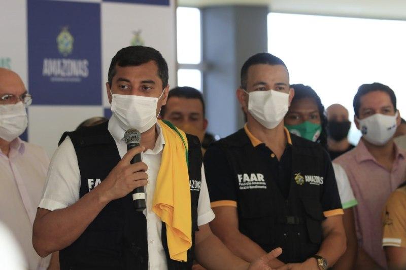 Governador Wilson Lima repassa patrocínio aos times de futebol profissional do Amazonas Governador Wilson Lima repassa patrocínio aos times de futebol profissional do Amazonas
