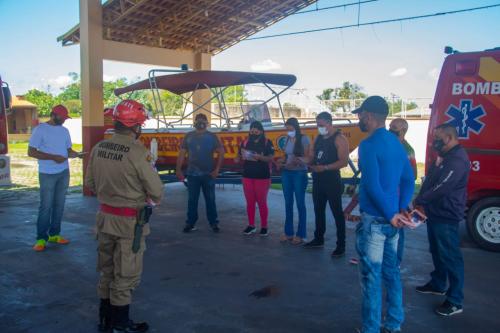 Treinamento Básico de Prevenção e Combate a Princípios de Incêndio na Câmara de Parintins 