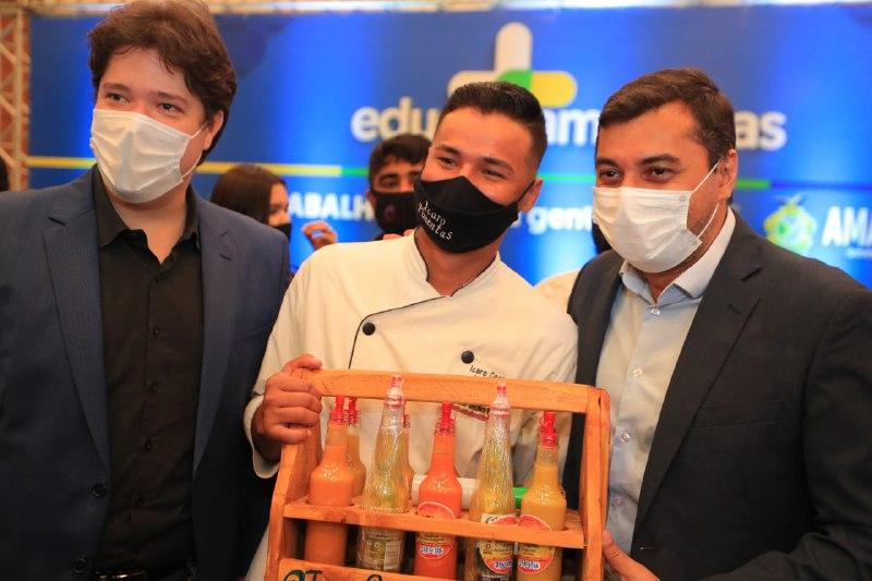 Wilson Lima lança 'Educa+Amazonas', com investimento de R$ 400 milhões em educação nos 62 municípios do estado