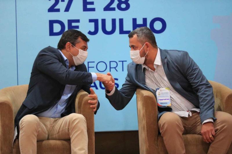Wilson Lima destaca investimentos do Estado no interior, em congresso de secretários municipais de saúde