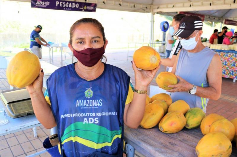 Dia do Agricultor: Feiras da ADS movimentam R$ 5 milhões em 2021 e garantem renda a produtores rurais do AM