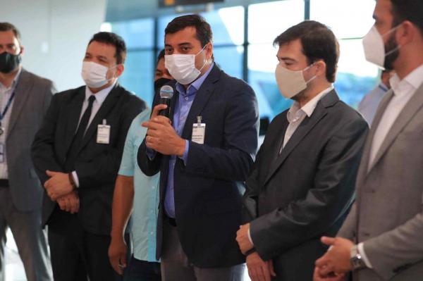 Wilson Lima participa da inauguração do primeiro voo direto de Manaus para São Gabriel da Cachoeira