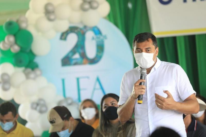 Governador Wilson Lima inaugura núcleo da UEA em São Sebastião do Uatumã