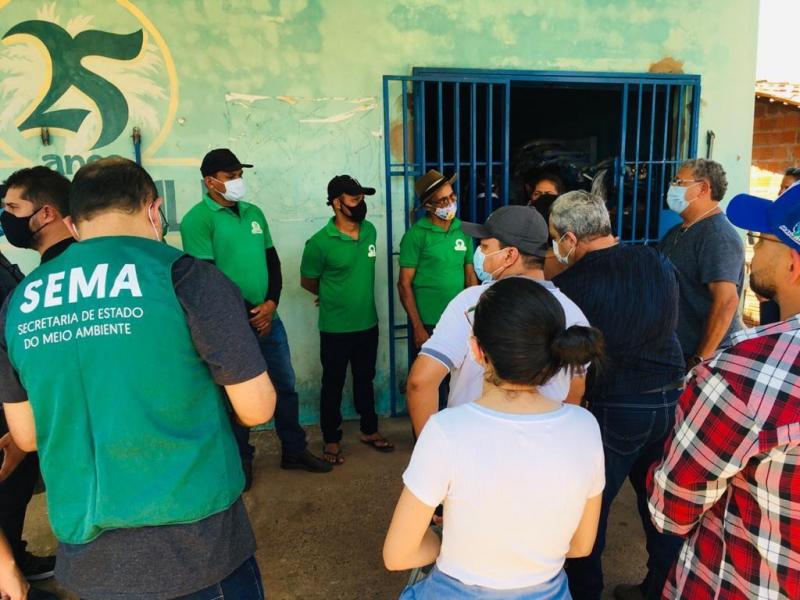 Sema acompanha Comissão da Aleam em visita a áreas de produção de babaçu no Maranhão