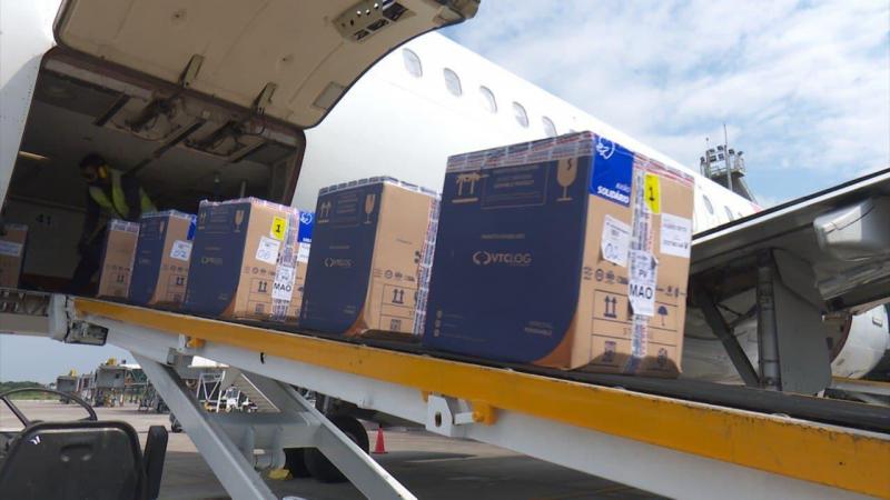 Governo do Amazonas recebe 84.650 novas doses de vacina contra a Covid-19