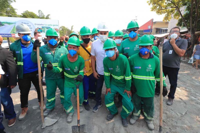 Com início das obras na AM-010, Governo do Estado gera 10 mil novos empregos