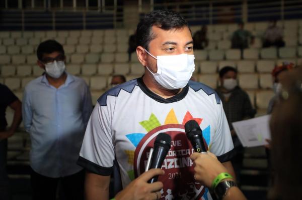 No encerramento da Live Folclórica, governador Wilson Lima destaca a importância da cadeia produtiva da cultura